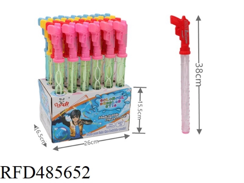 24 PISTOLS (38 CM SPIRAL BOTTLE)/DISPLAY CASE