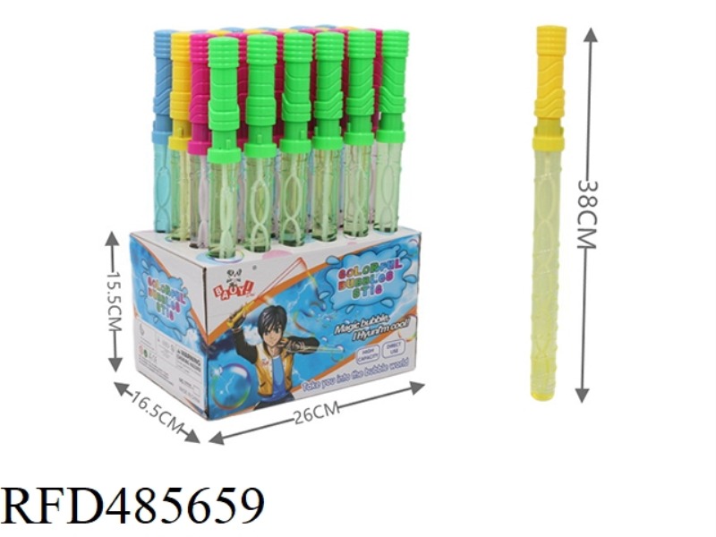 ROUND HANDLE (38 CM STRAIGHT BOTTLE) 24 PIECES/DISPLAY BOX