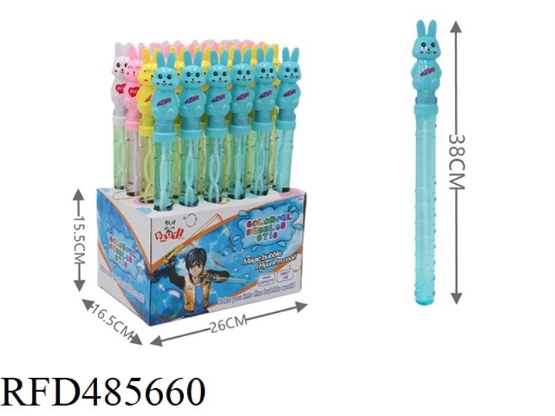24 LUCKY RABBITS (38 CM SPIRAL FLASK)/DISPLAY BOX
