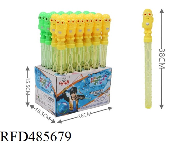 MINIONS (38 CM SPIRAL BOTTLE) 24 PCS/DISPLAY BOX