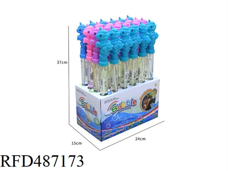 UNICORN BUBBLE WAND 24PCS