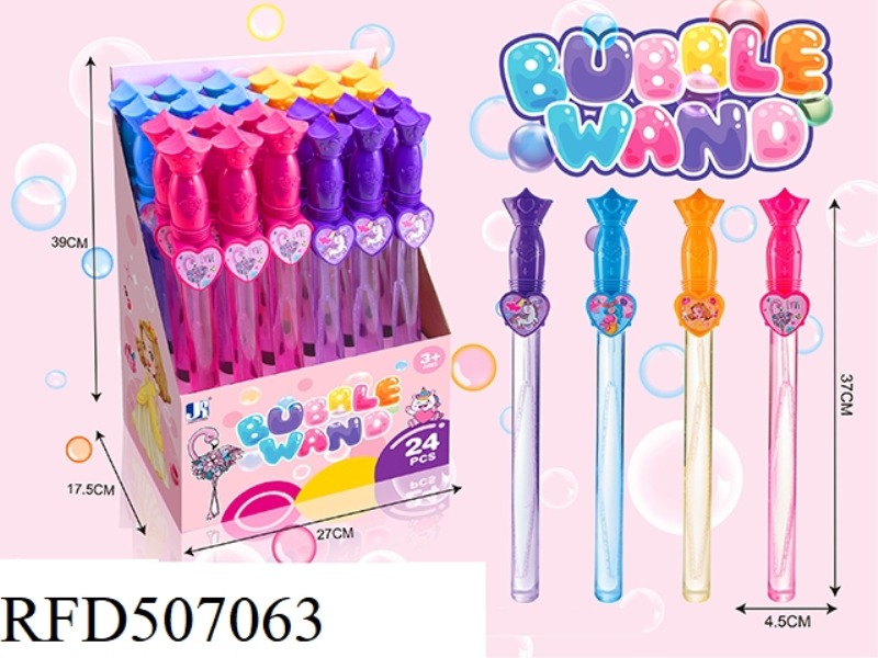 SIX STAR CARTOON BUBBLE ROD 24PCS