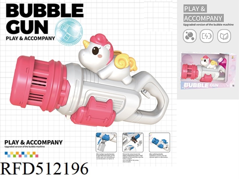 10 HOLE BUBBLE GATLING UNICORN