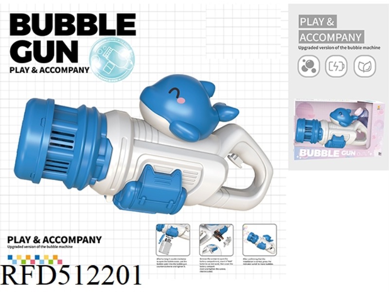 10 HOLE BUBBLE GATLING DOLPHIN