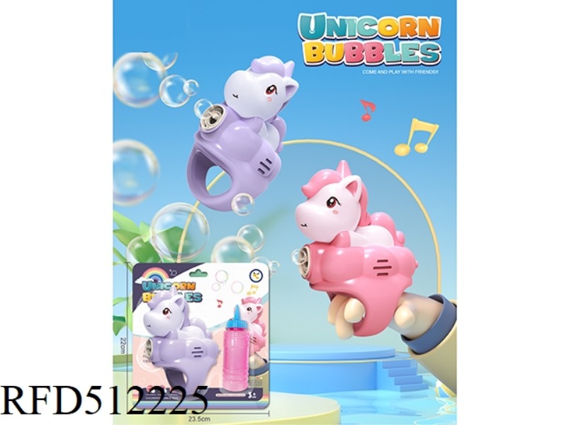 FULLY AUTOMATIC HANDHELD UNICORN BUBBLE MACHINE