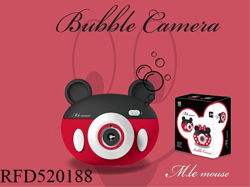MICKEY BUBBLE CAMERA (WITH LIGHT AND MUSIC)
