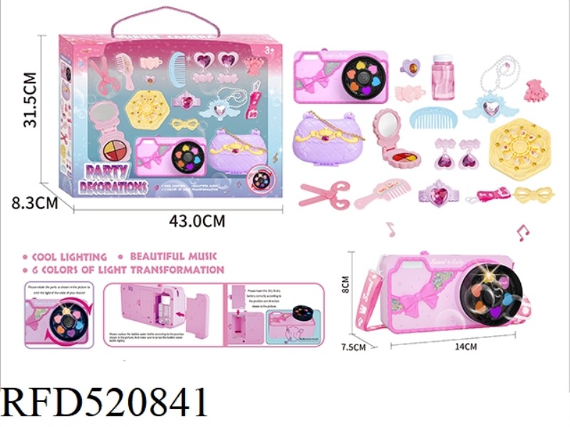 BARBIE ACCESSORIES BUBBLE CAMERA OVER HOUSE PROM SUIT