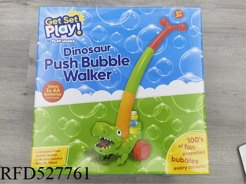 DINOSAUR BUBBLE MACHINE