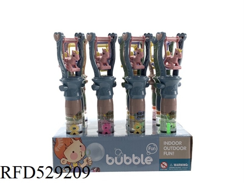 SWING HORSE BUBBLE STICK 12PCS