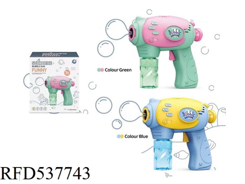 CARTOON SUBMARINE BUBBLE MACHINE