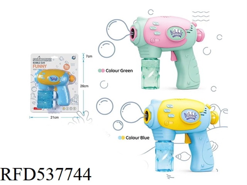 CARTOON SUBMARINE BUBBLE MACHINE