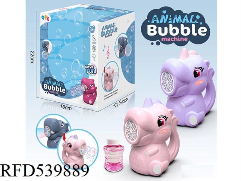 UNICORN ELECTRIC BUBBLE MACHINE (NO ELECTRICITY INCLUDED)