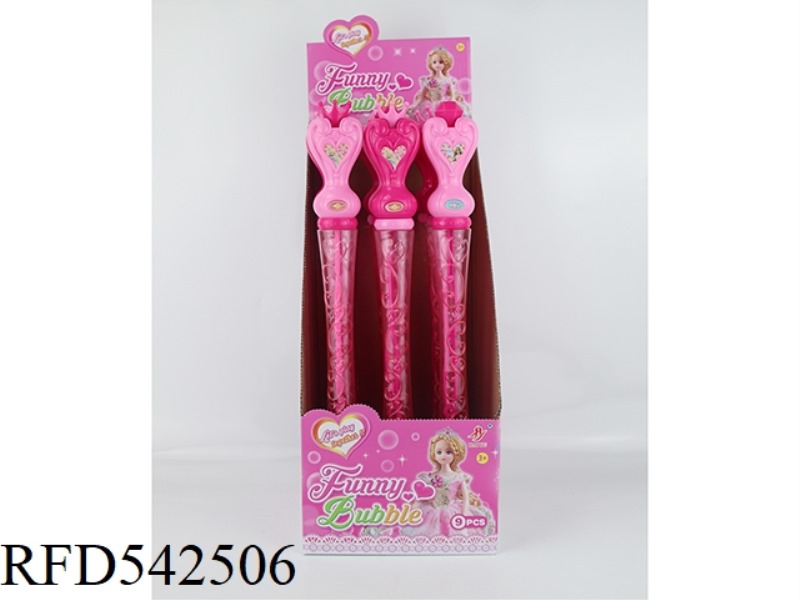 CROWN DIAMOND BUBBLE WAND 9PCS