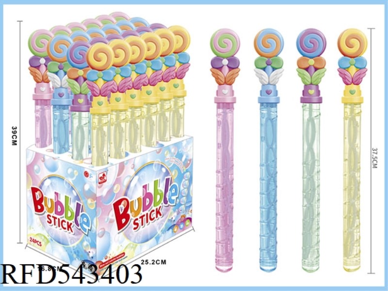 LOLLIPOP BUBBLE STICK 24PCS（4 OZ）