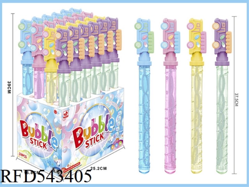 ICE CREAM TRUCK BUBBLE STICK 24PCS （4 OZ）