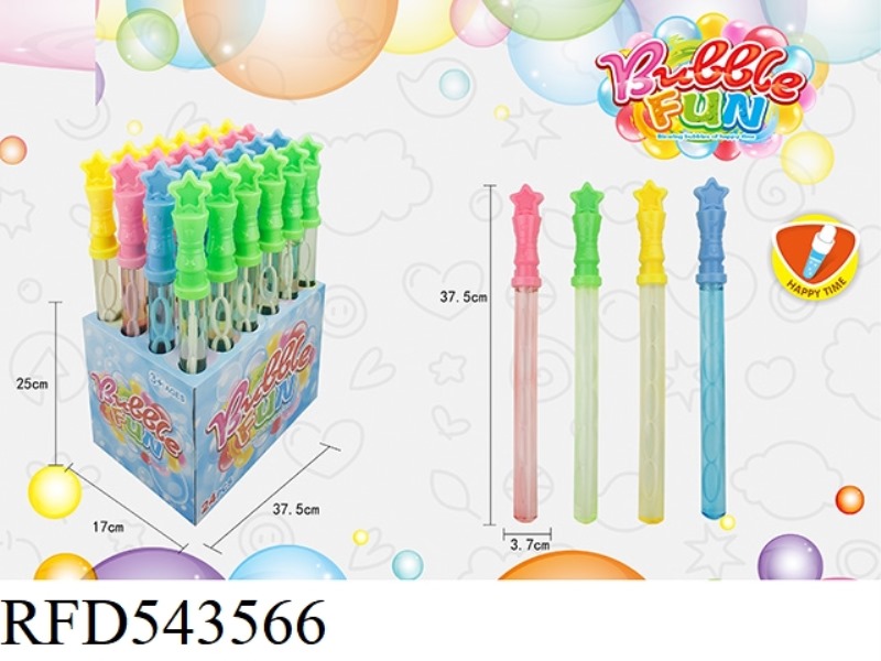 PENTAGRAM BUBBLE WAND 24PCS