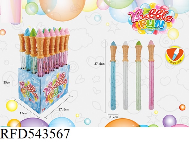 ICE CREAM BUBBLE STICK 24PCS