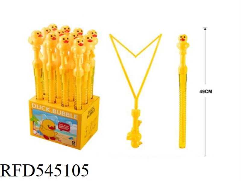 200ML DUCK WESTERN SWORD BUBBLE WAND 12PCS/ BOX