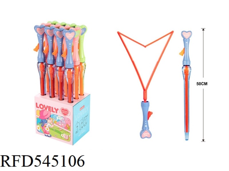 LOVE WESTERN SWORD BUBBLE WAND 16PCS/ BOX 145ML