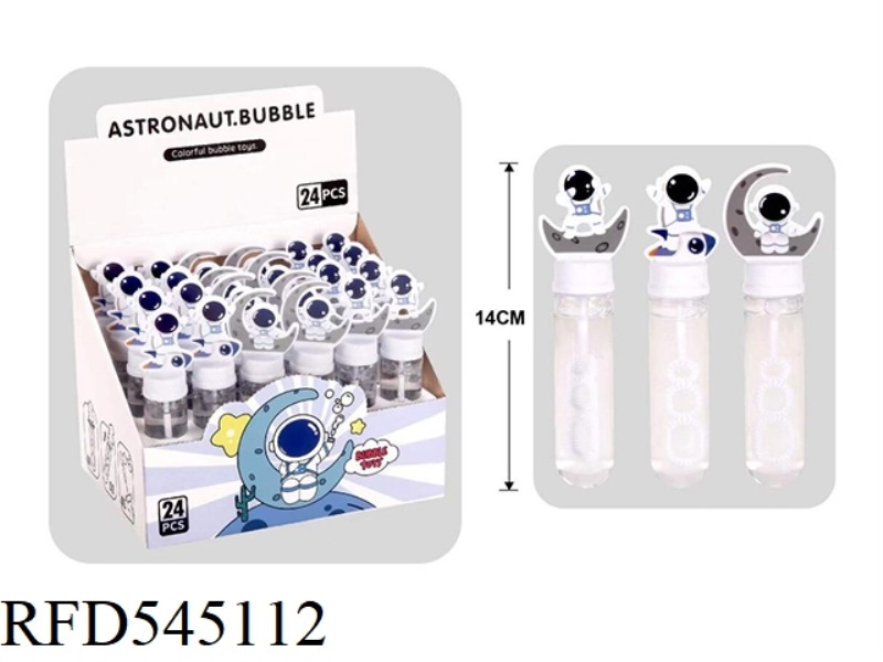 ASTRONAUT BUBBLE WAND 24PCS