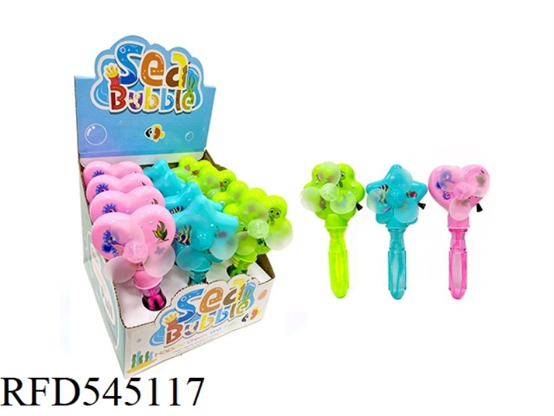 SUBMARINE WORLD CABLE FAN BUBBLE ROD BOX 12PCS