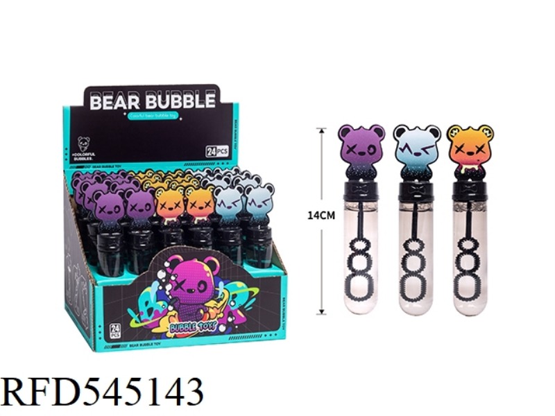 BEAR BUBBLE WAND 24PCS/ BOX