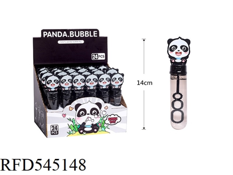 PANDA BUBBLE WAND 24PCS/ BOX