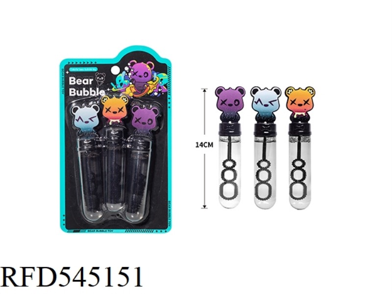 BEAR VIOLENCE BEAR BUBBLE STICK 3PCS/ CARD