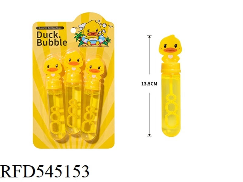 DUCK BUBBLE STICK 3PCS/ CARD