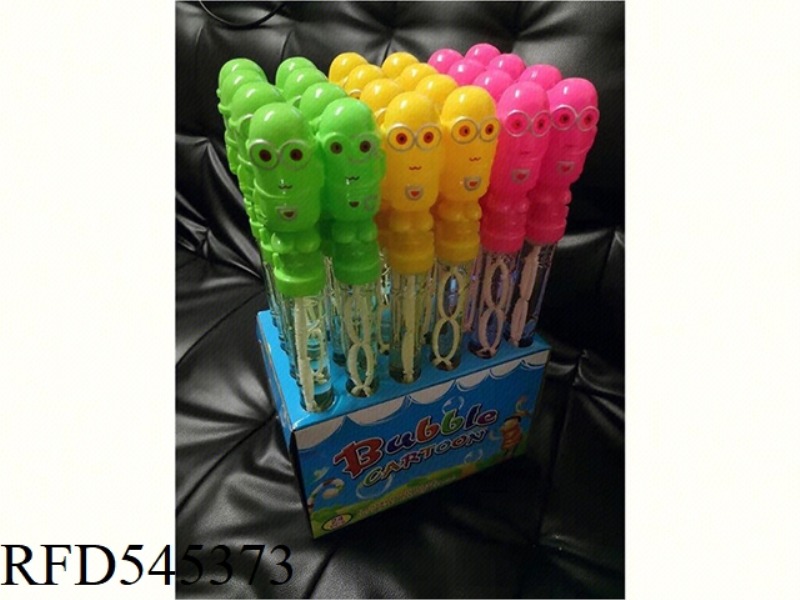 MINIONS BUBBLE WAND (24PCS) 3-COLOR MIXED PACK
