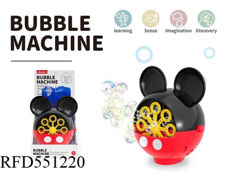 MICKEY BUBBLE MACHINE