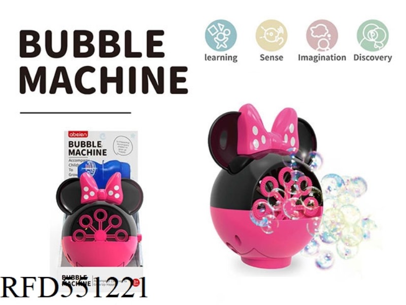 MINNIE BUBBLE MACHINE