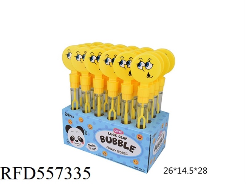 28CM SPONGEBOB PATTY BUBBLE WAND 24PCS