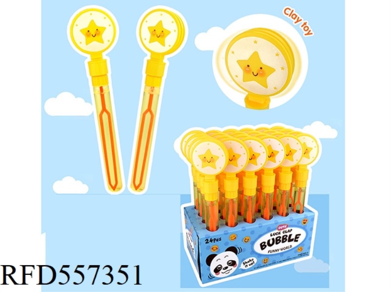 28CM STAR PAT BUBBLE STICK 24PCS