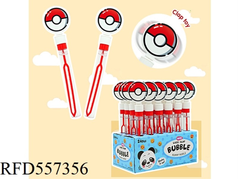 28CM FAIRY BALL PAT BUBBLE STICK 24PCS