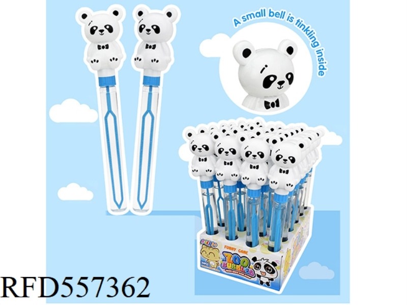 28.5CM PANDA BUBBLE WAND 24PCS