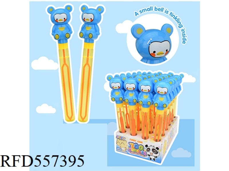 28.5CM PENGUIN BUBBLE WAND 24PCS