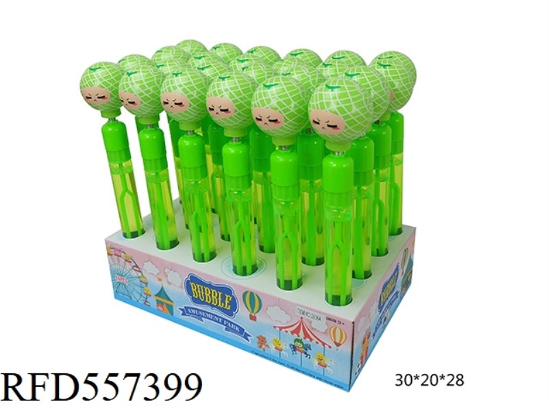 27.5CM HONEYDEW BELL BUBBLE WAND 24PCS