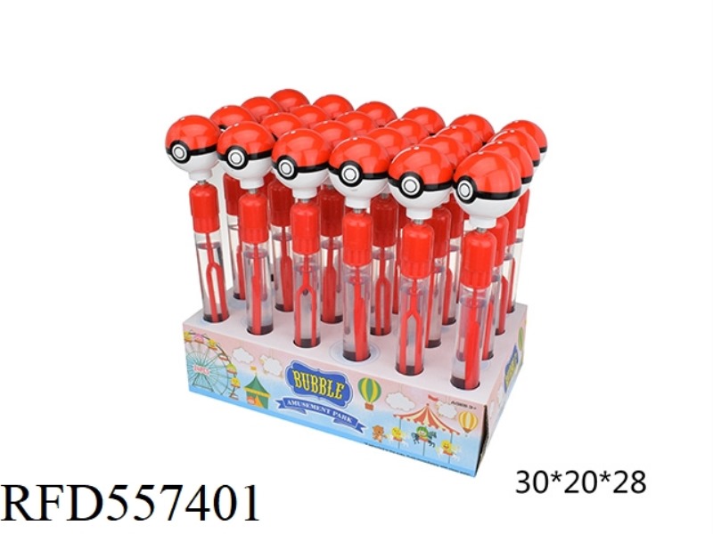 27.5CM FAIRY BALL BUBBLE WAND 24PCS
