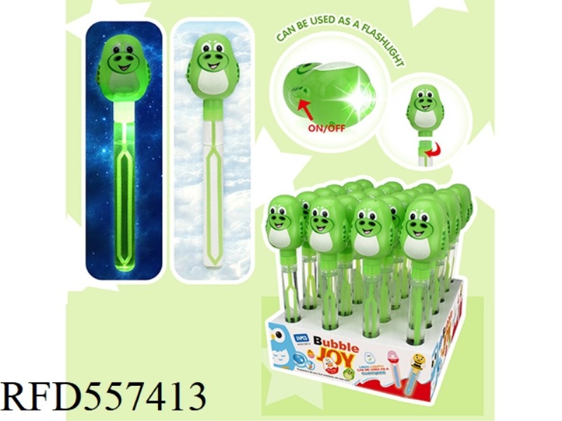 27.5CM SMALL CROCODILE BUBBLE WAND 24PCS