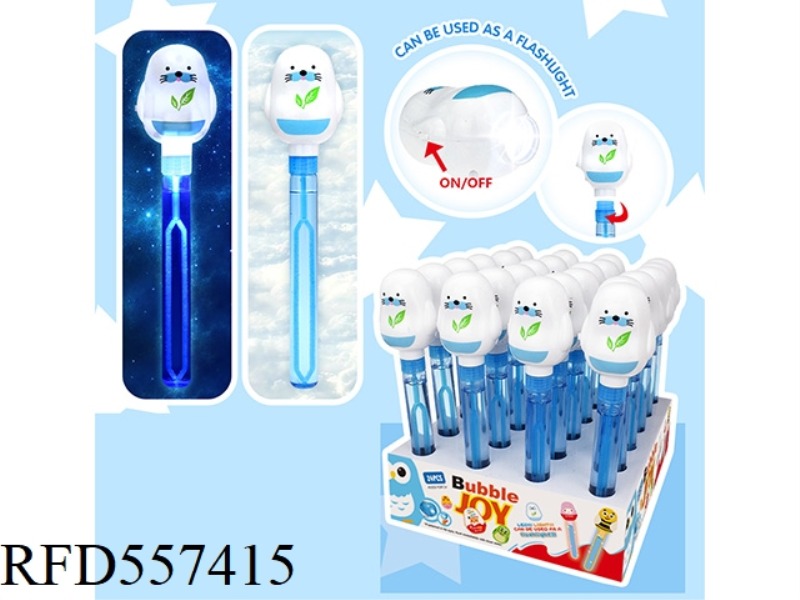 27.5CM SEAL BUBBLE WAND 24PCS