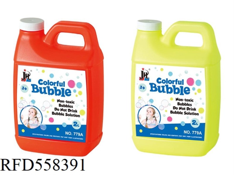 COLORFUL WATER BUBBLES 2L