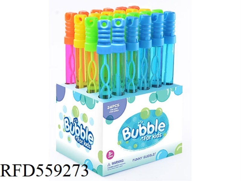 Square tool bubble wand display box /24 pieces