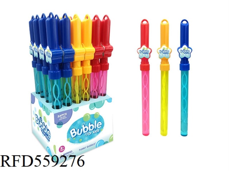 Tambourine bubble wand display box /24 pieces