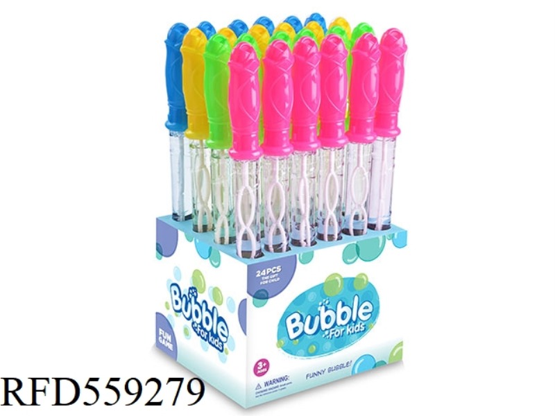 Large Rose Bubble Wand display box /24 PCS