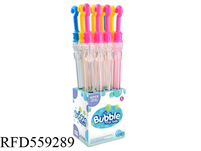 Big umbrella bubble wand /300ml display box /12 pieces