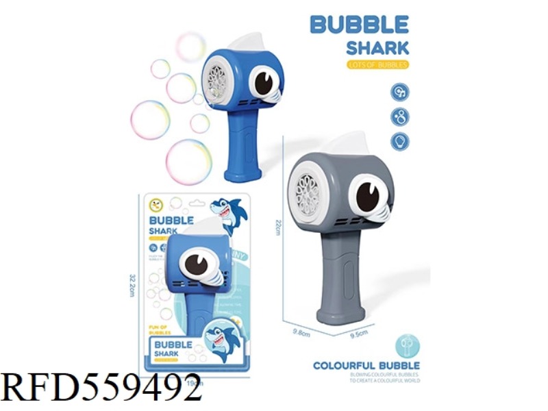 SHARK 10-HOLE ELECTRIC BUBBLE WAND