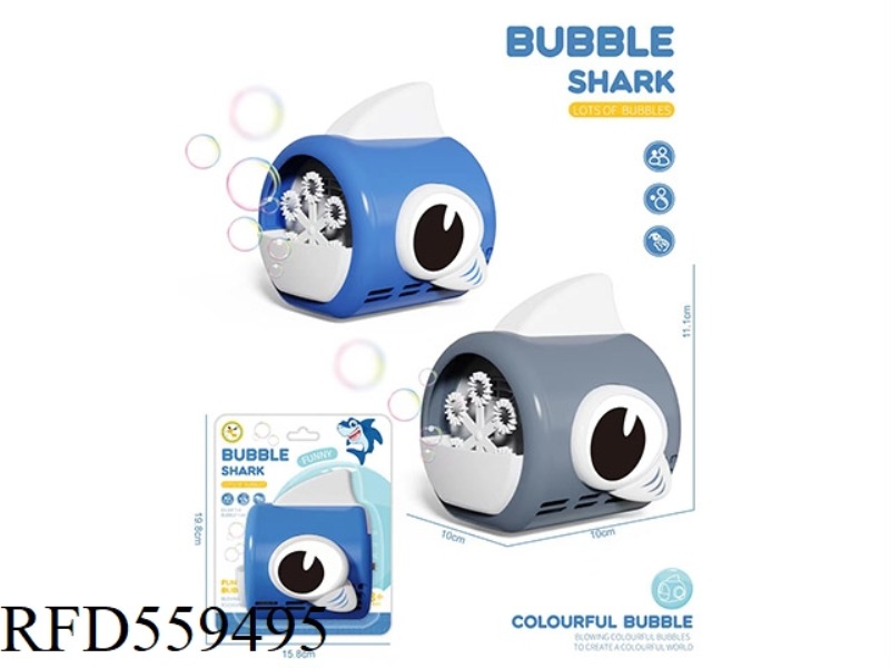 SHARK ELECTRIC BUBBLE MACHINE
