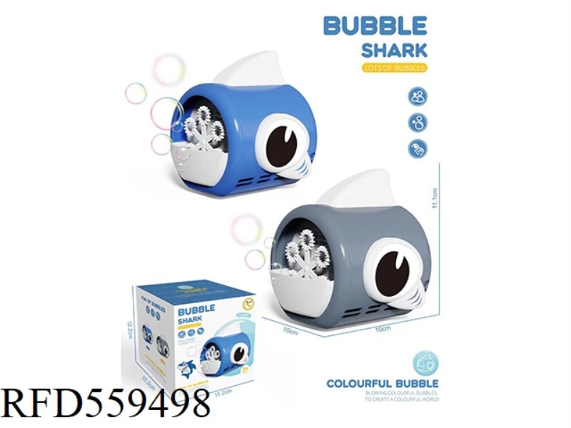 SHARK ELECTRIC BUBBLE MACHINE