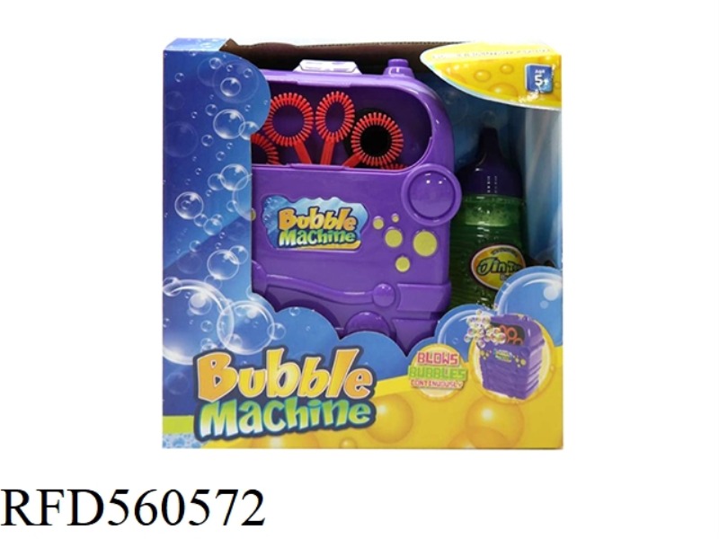 BUBBLE MACHINE COMBINED ELECTRIC SOLID COLOR
